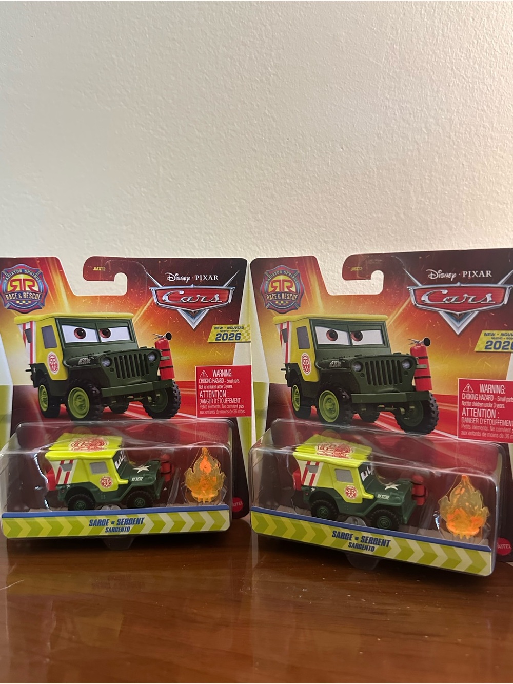 ONE Disney Pixar Cars Sarge Die-Cast Vehicle - Green and Yellow